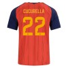 Camiseta de fútbol España Cucurella 22 Primera Equipación Mundial 2026 - Hombre