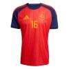 Camiseta de fútbol España Rodrigo 16 Primera Equipación Mundial 2026 - Hombre