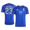 Camiseta de fútbol Italia Bastoni 23 Primera Equipación Mundial 2026 - Hombre