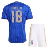 Conjunto Italia Barella 18 Primera Equipación Mundial 2026 - Niño