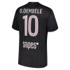 Camiseta de fútbol Paris Saint-Germain O. Dembele 10 Cuarta Equipación Jordan 2025-26 - Hombre