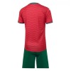 Conjunto Portugal Primera Equipación Mundial 2026 - Niño