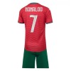 Conjunto Portugal Ronaldo 7 Primera Equipación Mundial 2026 - Niño Conjunto Portugal Ronaldo 7 Primera Equipación Mundial 2026 - Niño