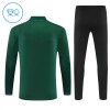 Sudadera De Entrenamiento AC Milan Cremallera De Cuarto 2025-26 Verde - Niño
