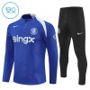 Sudadera De Entrenamiento Chelsea Cremallera De Cuarto 2025-26 Azul - Niño