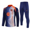 Sudadera De Entrenamiento FC Barcelona Cremallera De Cuarto 2025-26 Azul - Hombre Sudadera De Entrenamiento FC Barcelona Cremallera De Cuarto 2025-26 Azul - Hombre