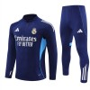 Sudadera De Entrenamiento Real Madrid Cremallera De Cuarto 2025-26 Armada - Hombre