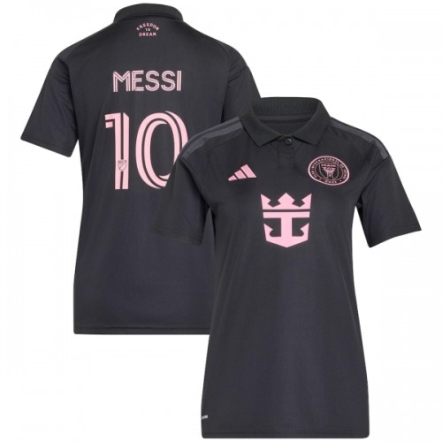 Camiseta de fútbol Inter Miami CF Messi 10 Segunda Equipación 2026 - Mujer Camiseta de fútbol Inter Miami CF Messi 10 Segunda Equipación 2026 - Mujer