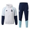 Chaqueta De Entrenamiento Con Capucha Argentina 2026-27 Blanca - Hombre