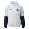 Chaqueta De Entrenamiento Con Capucha Argentina 2026-27 Blanca - Hombre