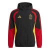Chaqueta De Entrenamiento Con Capucha Bélgica 2026-27 Negra - Hombre