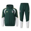 Chaqueta De Entrenamiento Con Capucha Italia 2026-27 Verde - Hombre