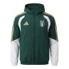 Chaqueta De Entrenamiento Con Capucha Italia 2026-27 Verde - Hombre