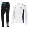 Chaqueta De Entrenamiento Trajes Manchester United 2025-26 Blanca - Niño