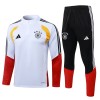 Sudadera De Entrenamiento Alemania Cremallera De Cuarto 2026-27 Blanca - Hombre