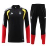 Sudadera De Entrenamiento Alemania Cremallera De Cuarto 2026-27 Negra - Hombre