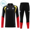 Sudadera De Entrenamiento Alemania Cremallera De Cuarto 2026-27 Negra - Niño