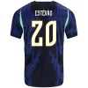 Camiseta de fútbol Brasil Estevao 20 Segunda Equipación Mundial 2026 - Hombre Camiseta de fútbol Brasil Estevao 20 Segunda Equipación Mundial 2026 - Hombre