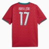 Camiseta de fútbol Portugal Rafael Leao 17 Primera Equipación Mundial 2026 - Hombre