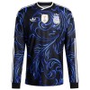 Camiseta de fútbol Manga Larga Argentina Segunda Equipación Mundial 2026 - Hombre