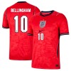 Camiseta de fútbol Inglaterra Bellingham 10 Segunda Equipación Mundial 2026 - Hombre