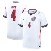 Camiseta de fútbol Inglaterra Rice 4 Primera Equipación Mundial 2026 - Hombre