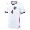 Camiseta de fútbol Inglaterra Rice 4 Primera Equipación Mundial 2026 - Hombre