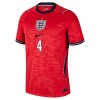 Camiseta de fútbol Inglaterra Rice 4 Segunda Equipación Mundial 2026 - Hombre
