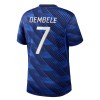 Camiseta de fútbol Francia O. Dembele 7 Primera Equipación Mundial 2026 - Hombre