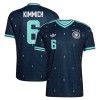 Camiseta de fútbol Alemania Kimmich 6 Segunda Equipación Mundial 2026 - Hombre