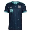 Camiseta de fútbol Alemania N. Schlotterbeck 15 Segunda Equipación Mundial 2026 - Hombre