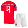 Conjunto Noruega Haaland 9 Primera Equipación Mundial 2026 - Niño