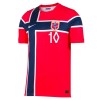Conjunto Noruega Odegaard 10 Primera Equipación Mundial 2026 - Niño