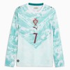 Camiseta de fútbol Manga Larga Portugal Ronaldo 7 Segunda Equipación Mundial 2026 - Hombre