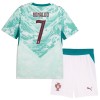 Conjunto Portugal Ronaldo 7 Segunda Equipación Mundial 2026 - Niño