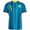 Camiseta de fútbol Colombia Luis Diaz 7 Segunda Equipación Mundial 2026 - Hombre
