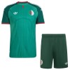 Conjunto Argelia Segunda Equipación Mundial 2026 - Niño