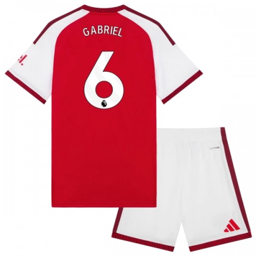 Conjunto Arsenal Gabriel 6 Primera Equipación 2026-27 - Niño Conjunto Arsenal Gabriel 6 Primera Equipación 2026-27 - Niño