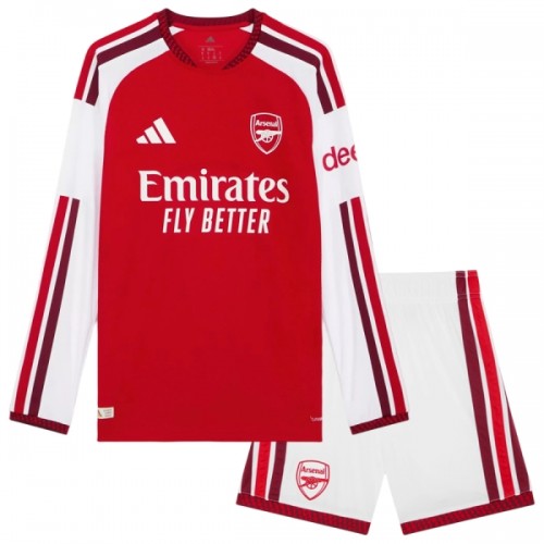 Conjunto Manga Larga Arsenal Primera Equipación 2026-27 - Niño Conjunto Manga Larga Arsenal Primera Equipación 2026-27 - Niño