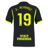 Camiseta de fútbol Atlético Madrid J. Alvarez 19 Segunda Equipación 2026-27 - Hombre Camiseta de fútbol Atlético Madrid J. Alvarez 19 Segunda Equipación 2026-27 - Hombre