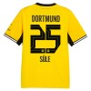 Camiseta de fútbol Borussia Dortmund Sule 25 Primera Equipación 2026-27 - Hombre