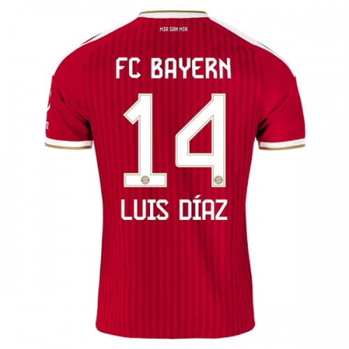 Camiseta de fútbol FC Bayern de Múnich Luis Diaz 14 Primera Equipación 2026-27 - Hombre Camiseta de fútbol FC Bayern de Múnich Luis Diaz 14 Primera Equipación 2026-27 - Hombre