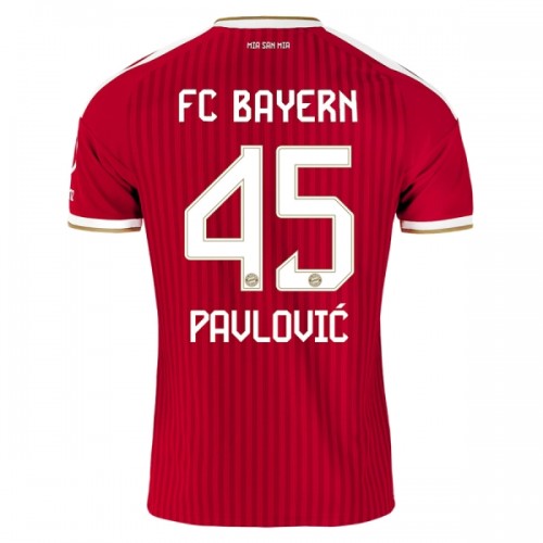 Camiseta de fútbol FC Bayern de Múnich Pavlovic 45 Primera Equipación 2026-27 - Hombre Camiseta de fútbol FC Bayern de Múnich Pavlovic 45 Primera Equipación 2026-27 - Hombre