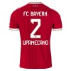Camiseta de fútbol FC Bayern de Múnich Upamecano 2 Primera Equipación 2026-27 - Hombre Camiseta de fútbol FC Bayern de Múnich Upamecano 2 Primera Equipación 2026-27 - Hombre