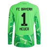 Camiseta de fútbol Portero Manga Larga FC Bayern de Múnich Neuer 1 Primera Equipación 2026-27 - Hombre Camiseta de fútbol Portero Manga Larga FC Bayern de Múnich Neuer 1 Primera Equipación 2026-27 - Hombre