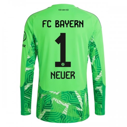 Camiseta de fútbol Portero Manga Larga FC Bayern de Múnich Neuer 1 Primera Equipación 2026-27 - Hombre Camiseta de fútbol Portero Manga Larga FC Bayern de Múnich Neuer 1 Primera Equipación 2026-27 - Hombre