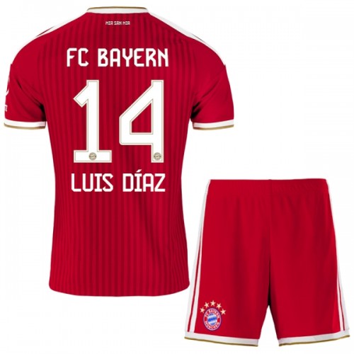 Conjunto FC Bayern de Múnich Luis Diaz 14 Primera Equipación 2026-27 - Niño Conjunto FC Bayern de Múnich Luis Diaz 14 Primera Equipación 2026-27 - Niño