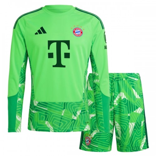 Conjunto Portero Manga Larga FC Bayern de Múnich Primera Equipación 2026-27 - Niño Conjunto Portero Manga Larga FC Bayern de Múnich Primera Equipación 2026-27 - Niño