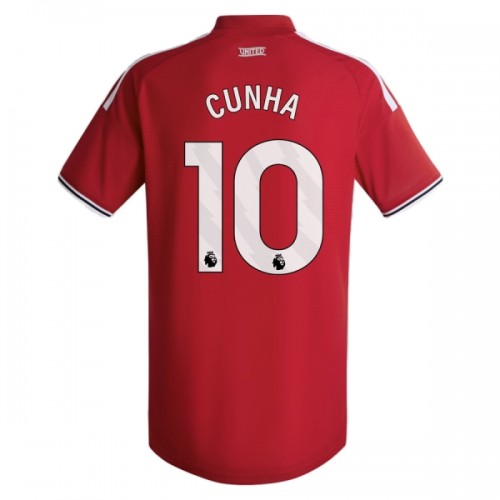 Camiseta de fútbol Manchester United Cunha 10 Primera Equipación 2026-27 - Hombre Camiseta de fútbol Manchester United Cunha 10 Primera Equipación 2026-27 - Hombre