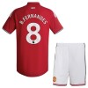 Conjunto Manchester United B. Fernandes 8 Primera Equipación 2026-27 - Niño Conjunto Manchester United B. Fernandes 8 Primera Equipación 2026-27 - Niño